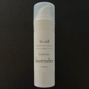 lavender body lotion (essential oil)