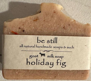 holiday fig goat milk body bar