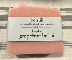 grapefruit bellini body bar