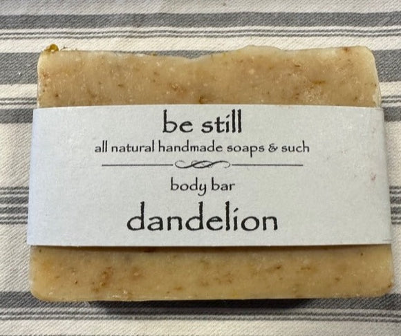 dandelion body bar (essential oils)