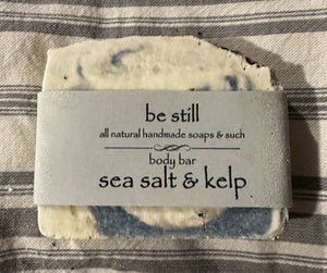sea salt & kelp body bar (essential oil)