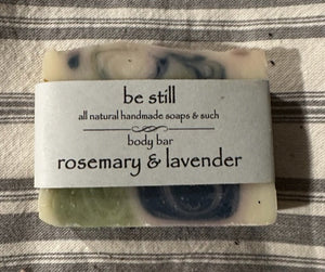 rosemary & lavender body bar (essential oils)