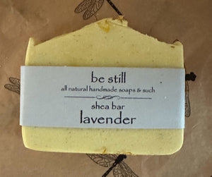 lavender shea bar (essential oil)
