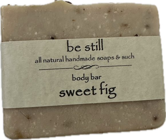 Sweet fig body bar